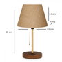Opviq Lámpara de mesa AYD-3137 Crema